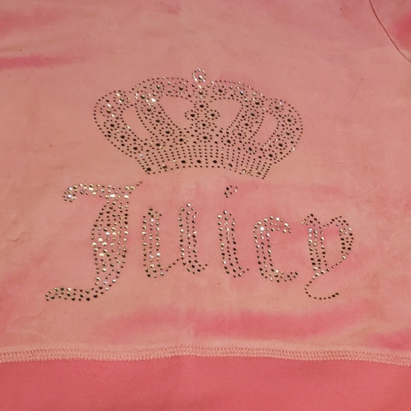 Juicy Couture Bling logo Velour tracksuit - Picture 7 of 11